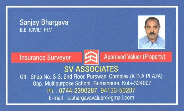 S V ASSOCIATES
