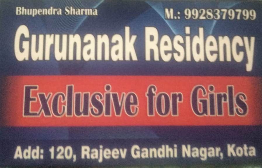 GURUNANAK RESIDENCY GIRLS HOSTAL 